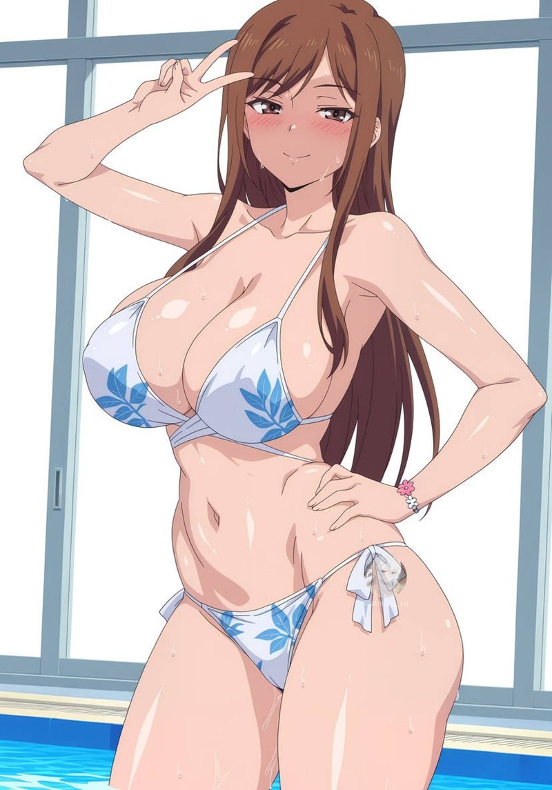 gái anime mặc bikini​ 27