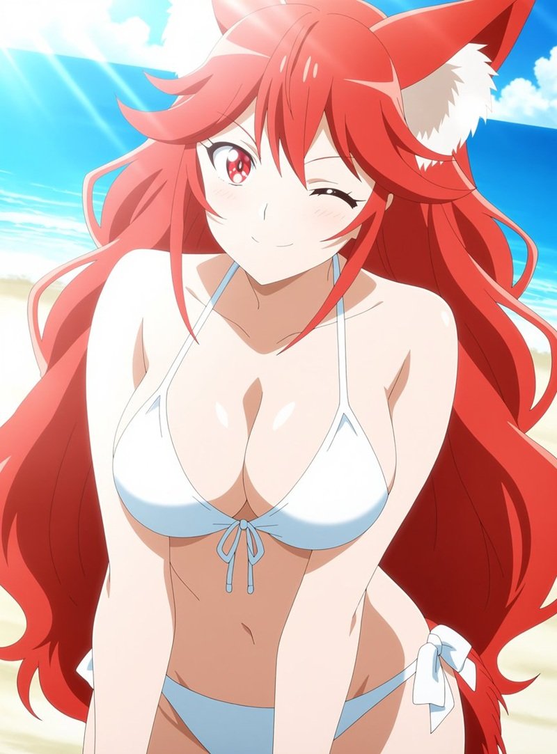 gái anime mặc bikini​ 32