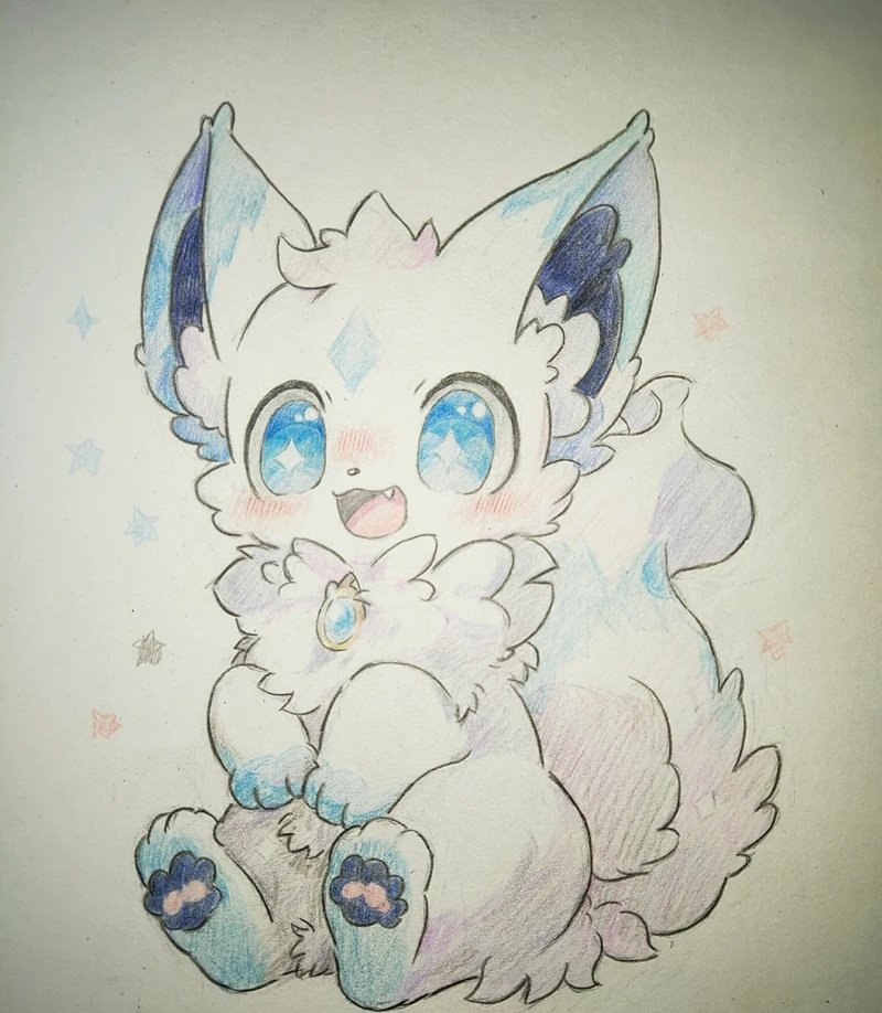 hình vẽ anime đơn giản 20