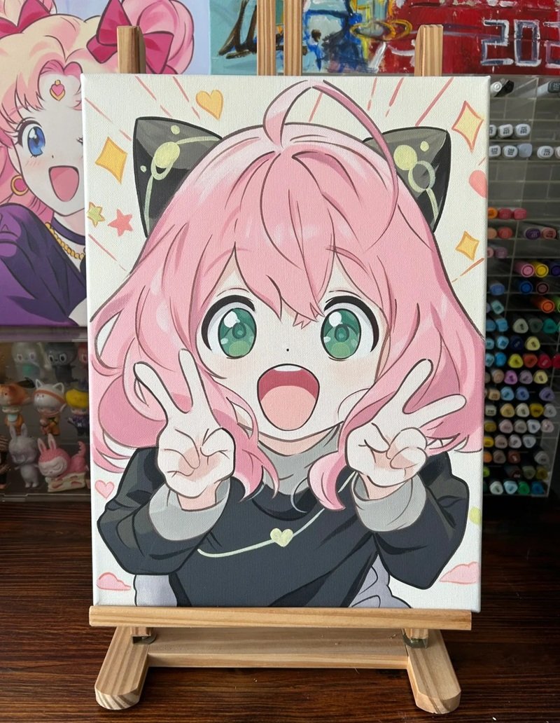 hình vẽ anime đơn giản 21