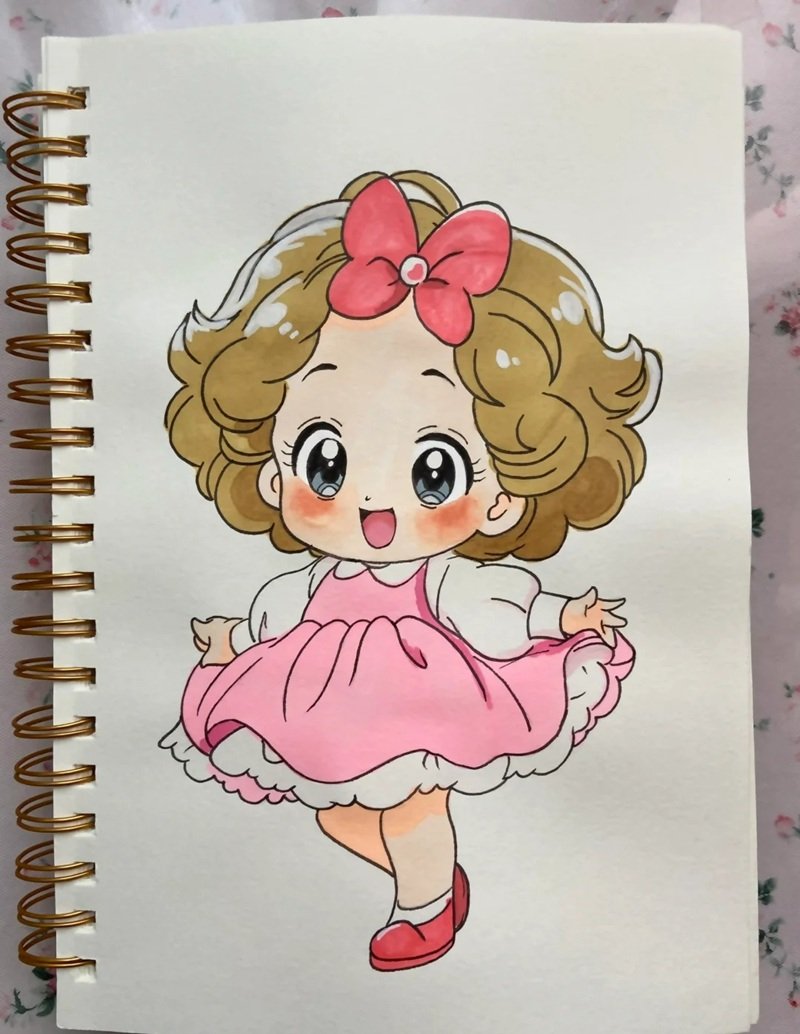 hình vẽ anime đơn giản 25