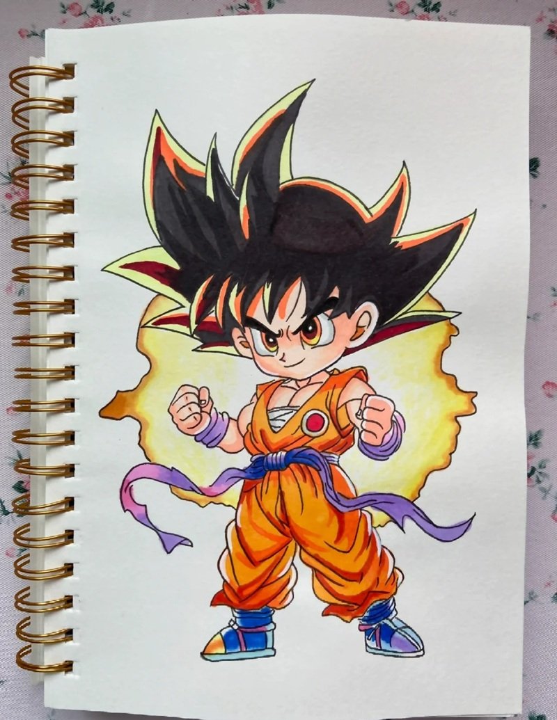 hình vẽ anime đơn giản 28