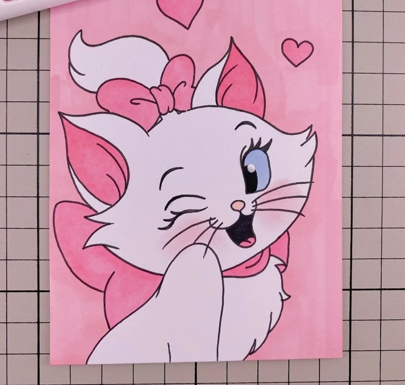 hình vẽ anime đơn giản 32