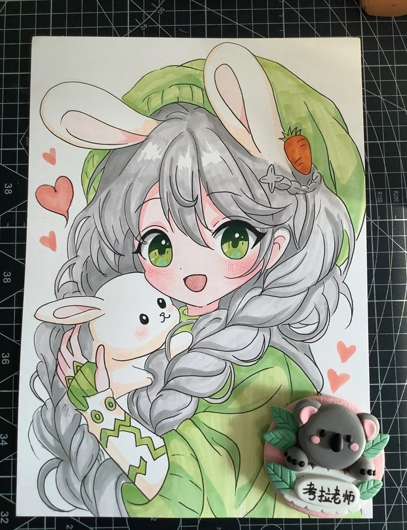 hình vẽ anime đơn giản 5