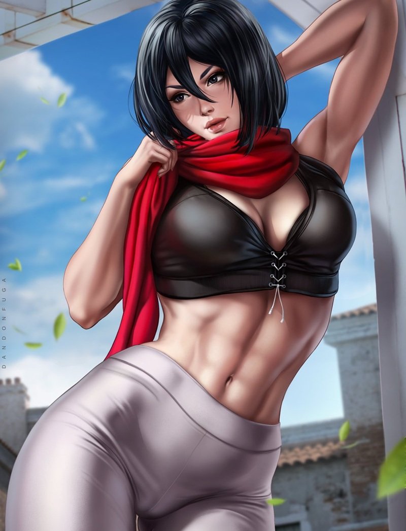 mikasa sexy 8