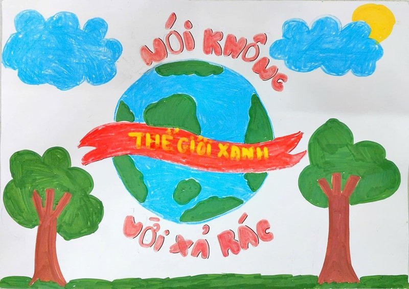 tranh bảo vệ môi trường 12