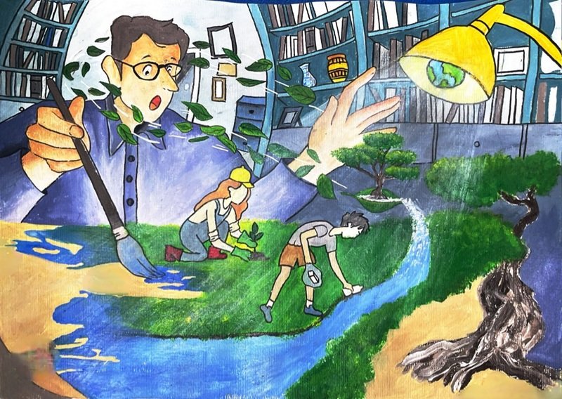 tranh bảo vệ môi trường 24