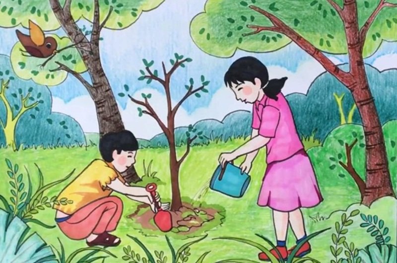 tranh bảo vệ môi trường 35