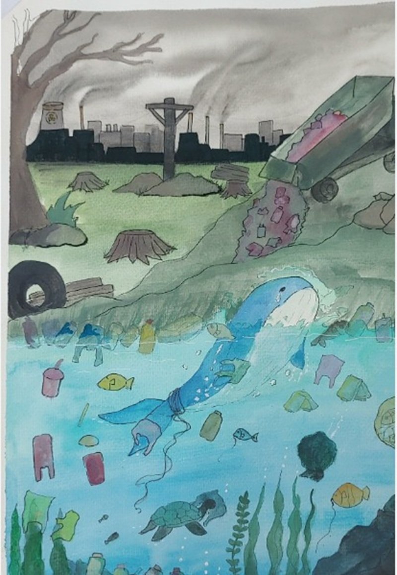 tranh bảo vệ môi trường 4