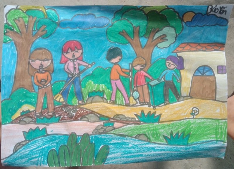 tranh bảo vệ môi trường 5