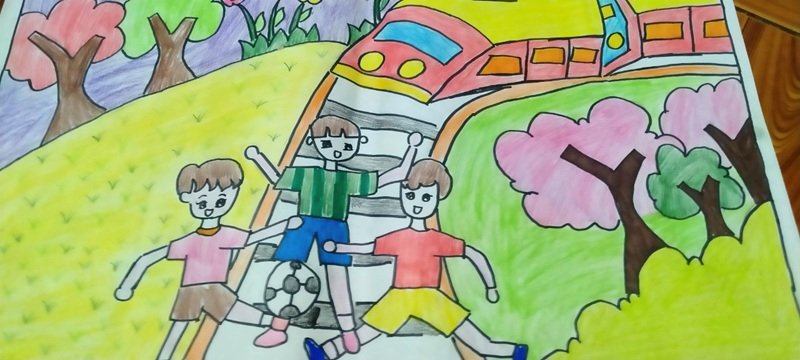 tranh vẽ an toàn giao thông 17