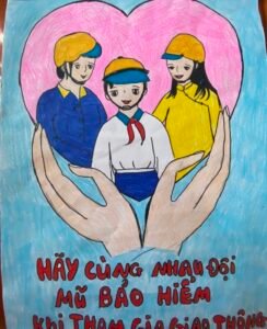 Bộ sưu tập 88+ tranh vẽ an toàn giao thông đoạt giải nhất