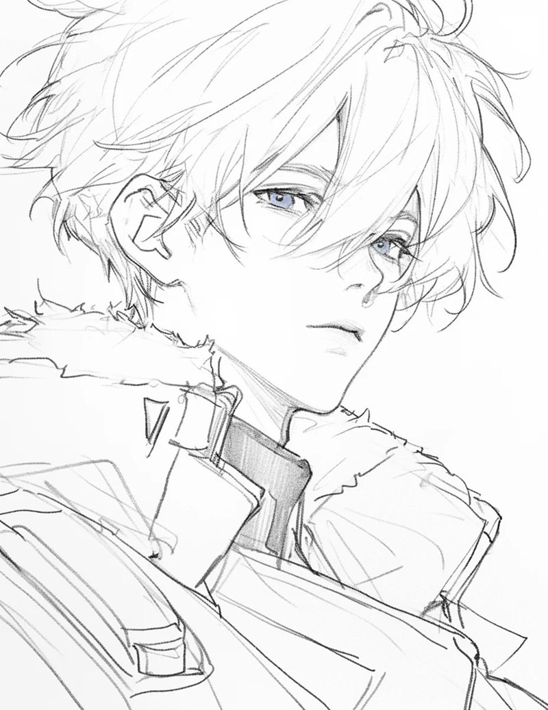 tranh vẽ anime 16