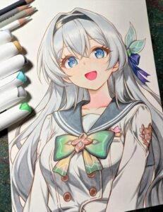 Bộ sưu tập 88+ tranh vẽ anime đẹp mê ly độc lạ 