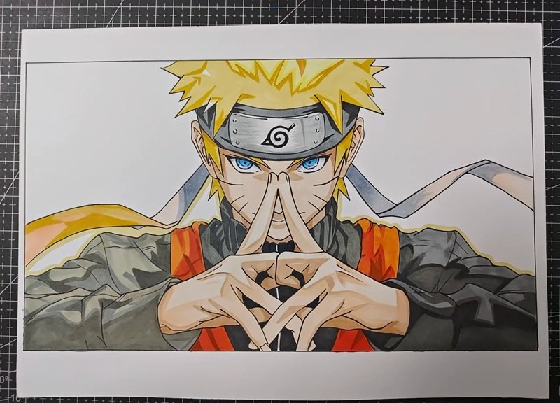 tranh vẽ anime nam 2