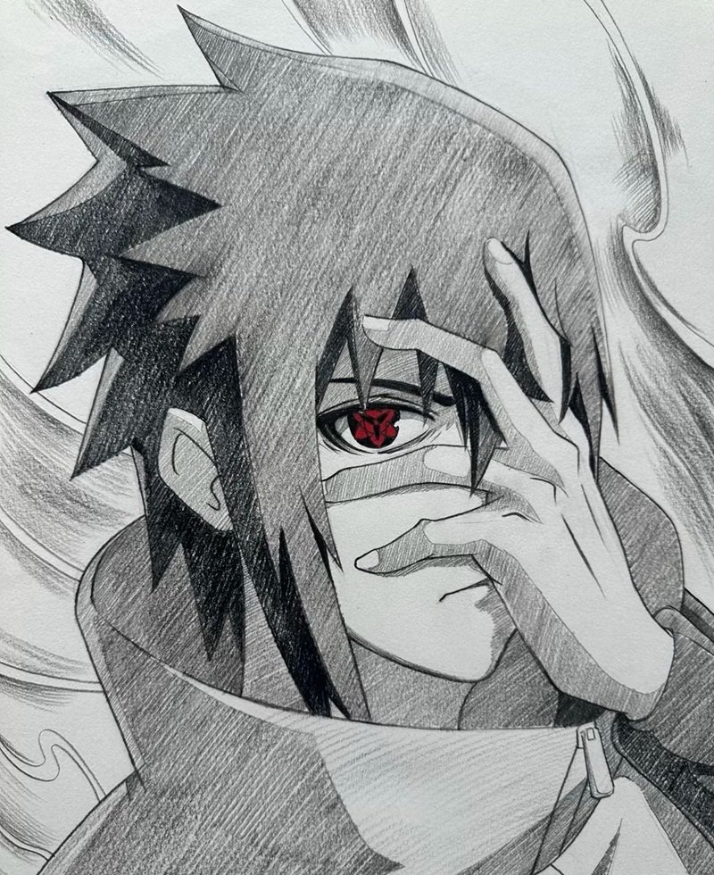 tranh vẽ anime nam 20