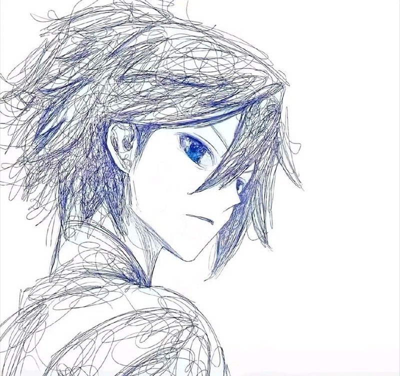 tranh vẽ anime nam 3