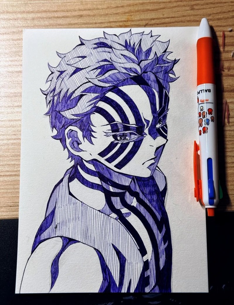 tranh vẽ anime nam 33