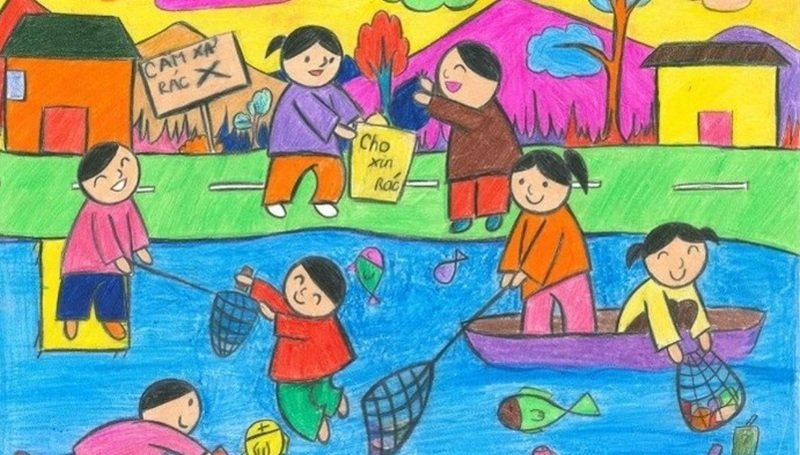 tranh vẽ bảo vệ môi trường 13