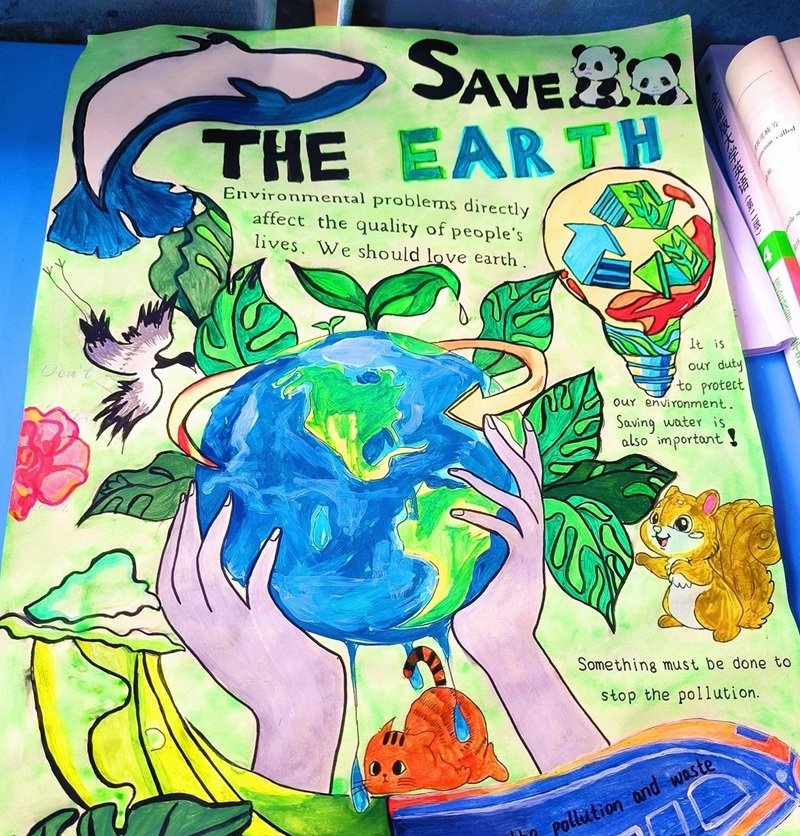 tranh vẽ bảo vệ môi trường 15