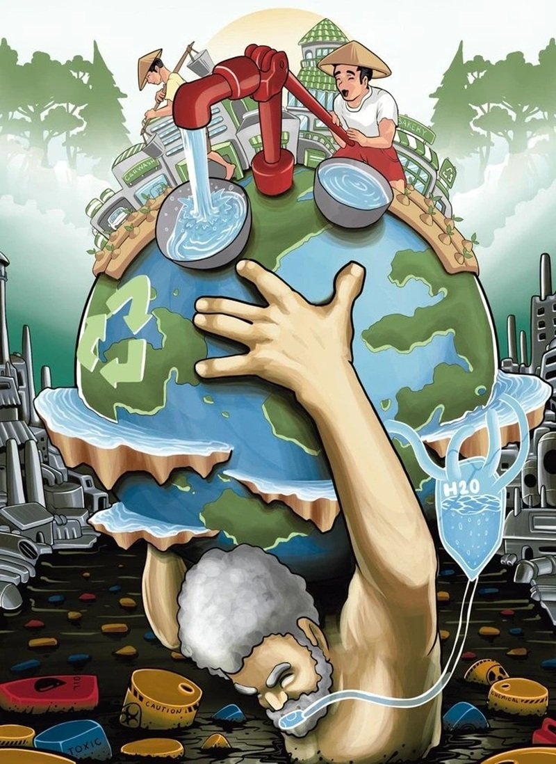 tranh vẽ bảo vệ môi trường 19