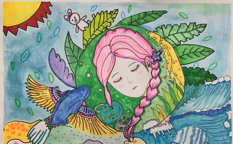 tranh vẽ bảo vệ môi trường 24