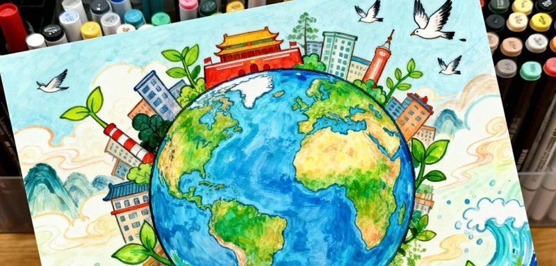 tranh vẽ bảo vệ môi trường 26