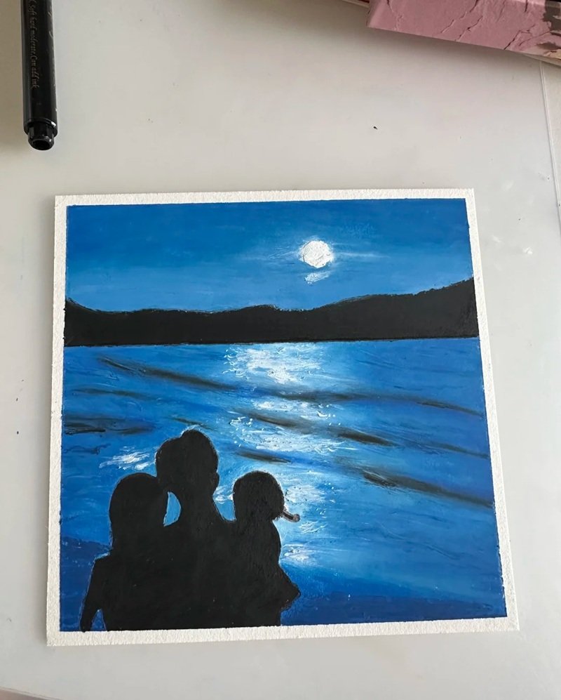 tranh vẽ gia đình 30