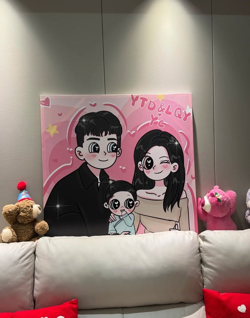 tranh vẽ gia đình 39