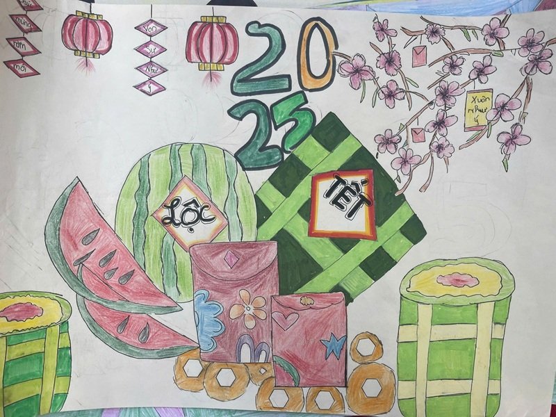 tranh vẽ ngày tết 33