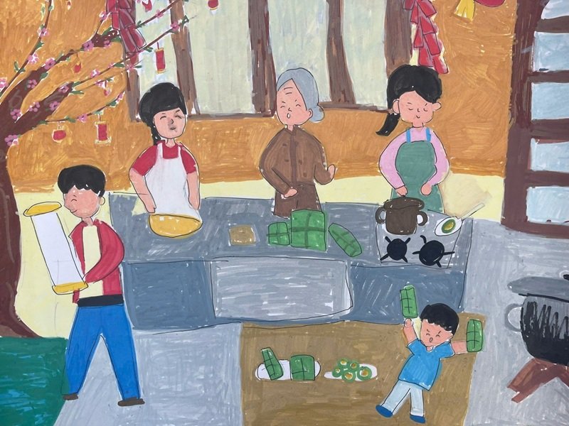 tranh vẽ ngày tết 35