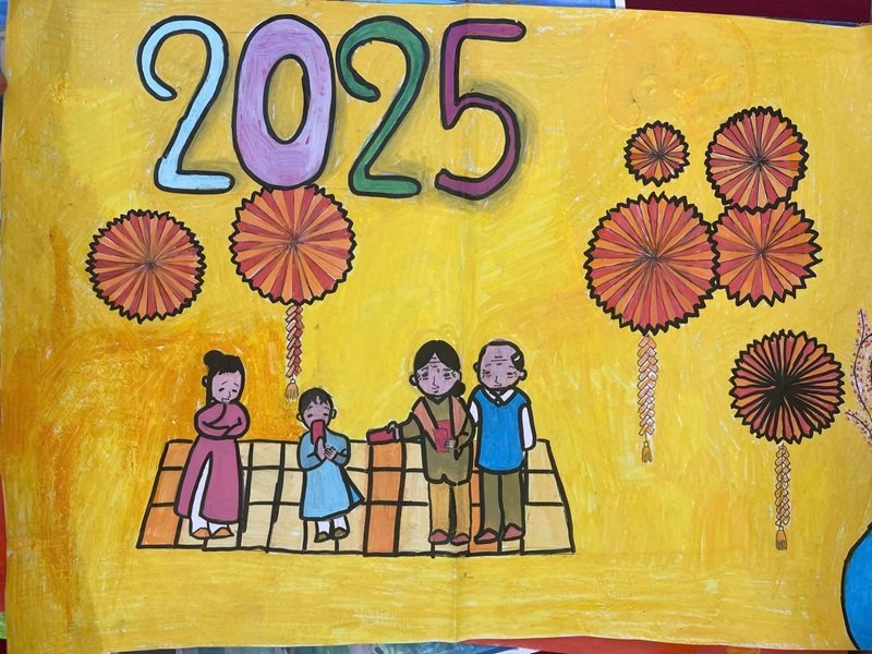 tranh vẽ ngày tết 4