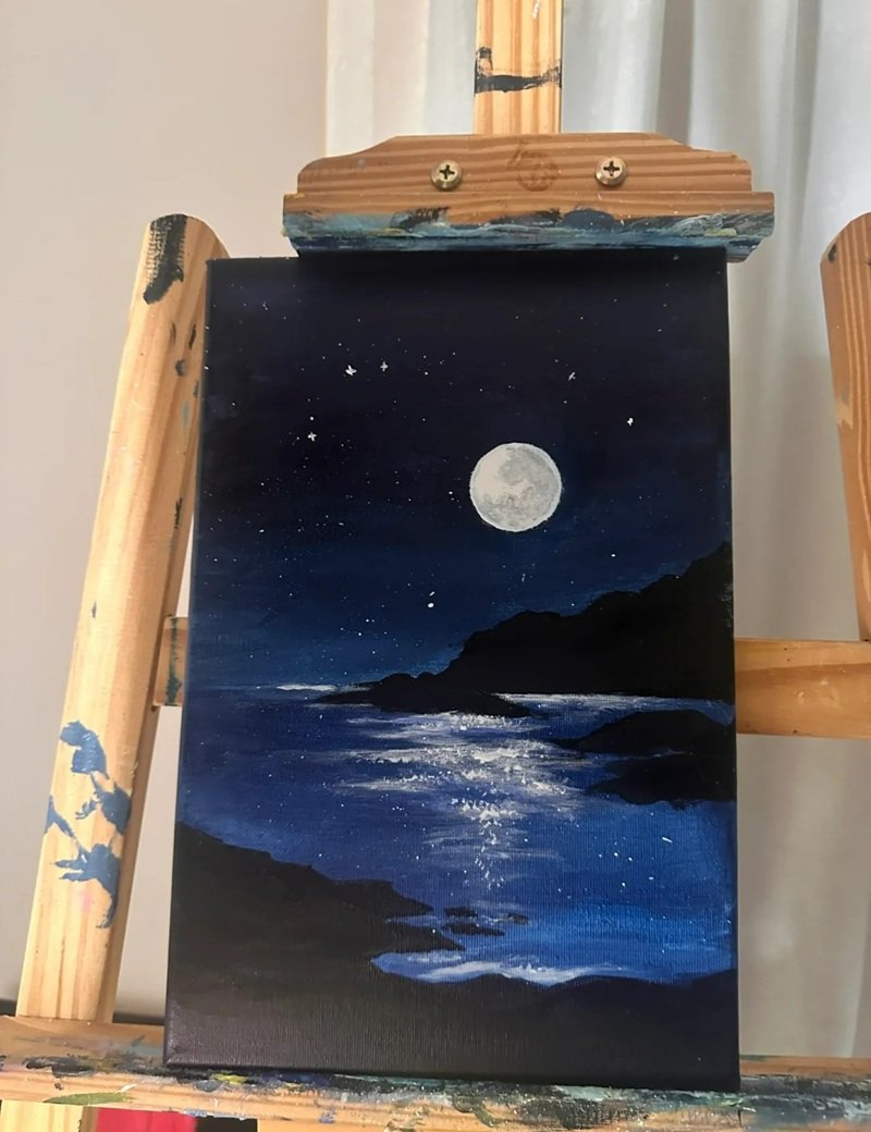 tranh vẽ phong cảnh 10