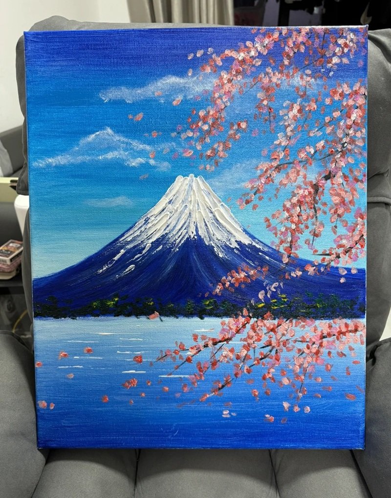 tranh vẽ phong cảnh 12