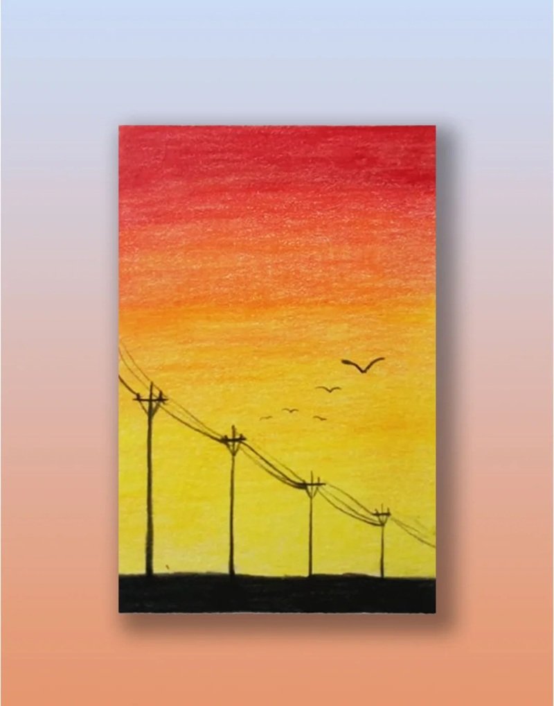 tranh vẽ phong cảnh 13