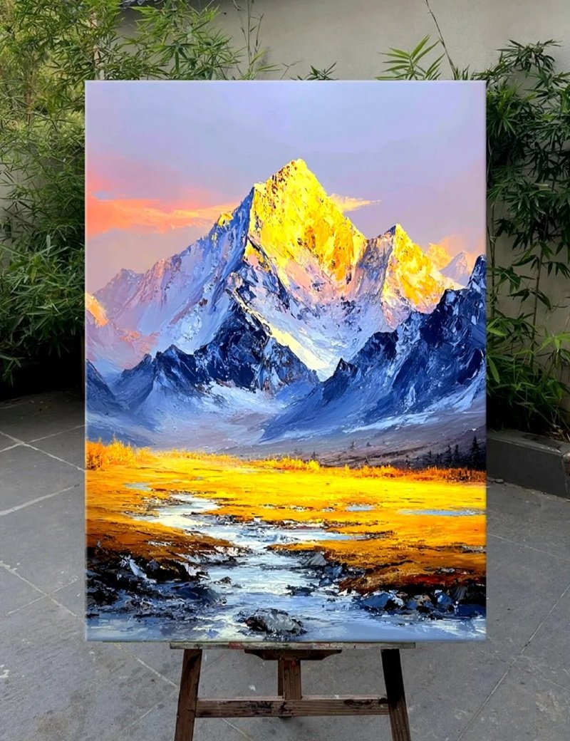 tranh vẽ phong cảnh 17