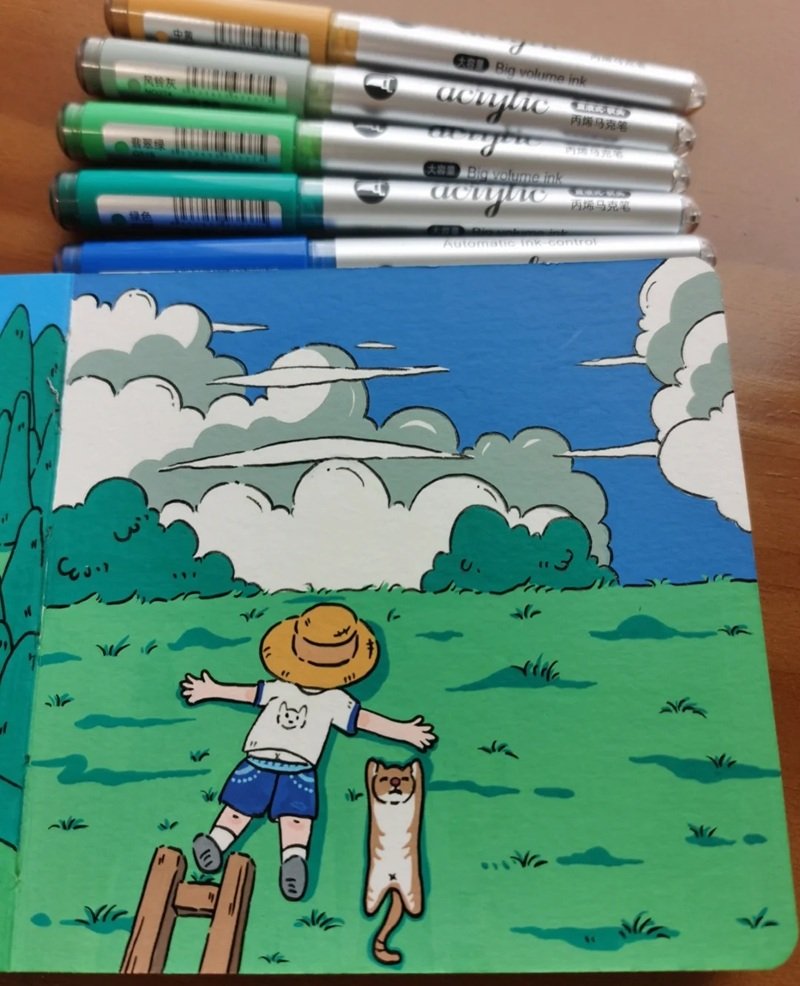 tranh vẽ phong cảnh 3