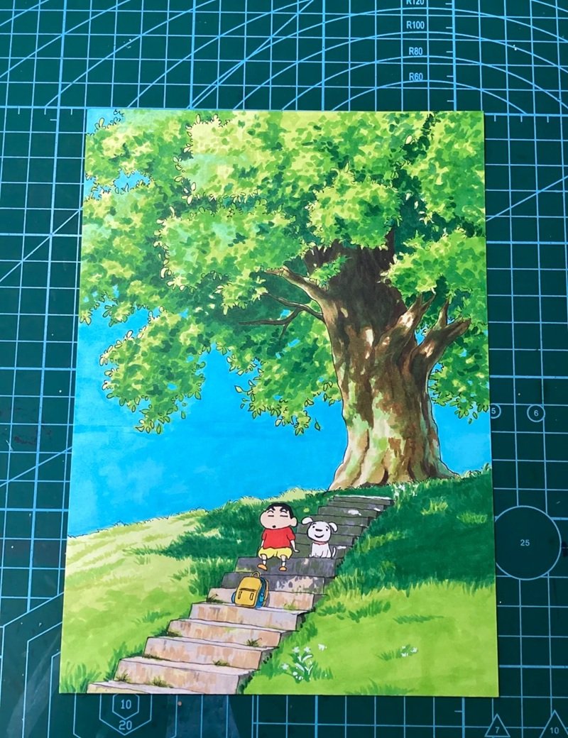 tranh vẽ phong cảnh 32