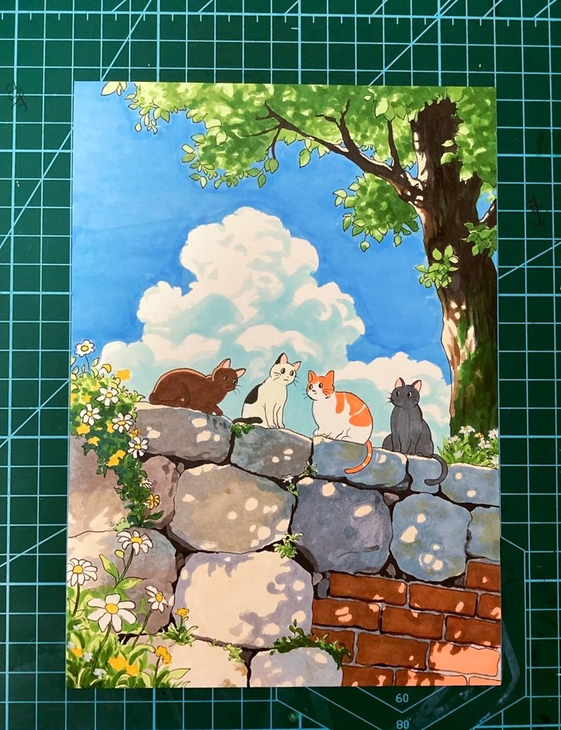 tranh vẽ phong cảnh 34