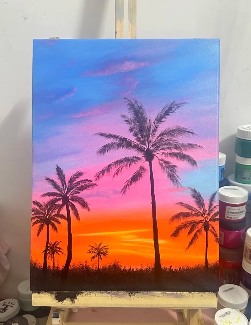 tranh vẽ phong cảnh 35