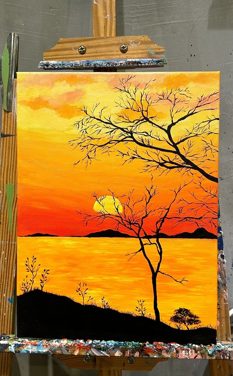 tranh vẽ phong cảnh 36