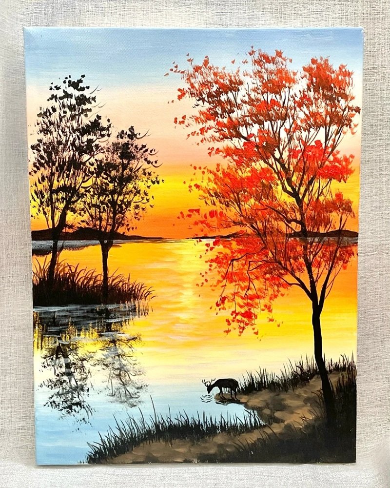 tranh vẽ phong cảnh 37