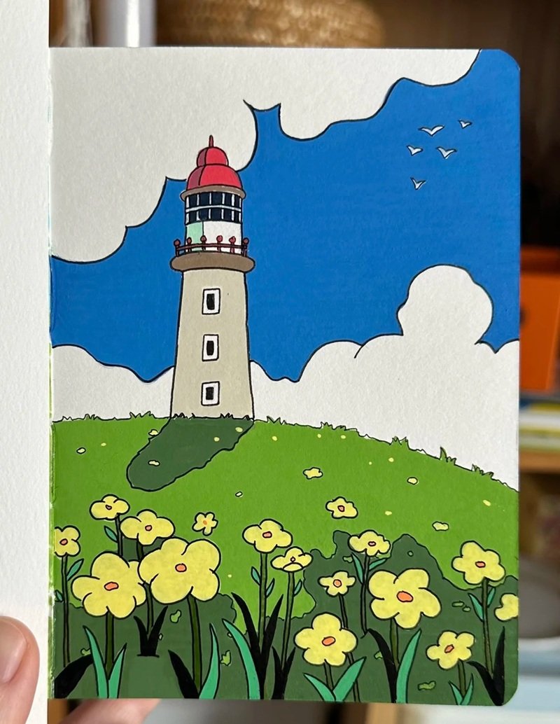 tranh vẽ phong cảnh 5