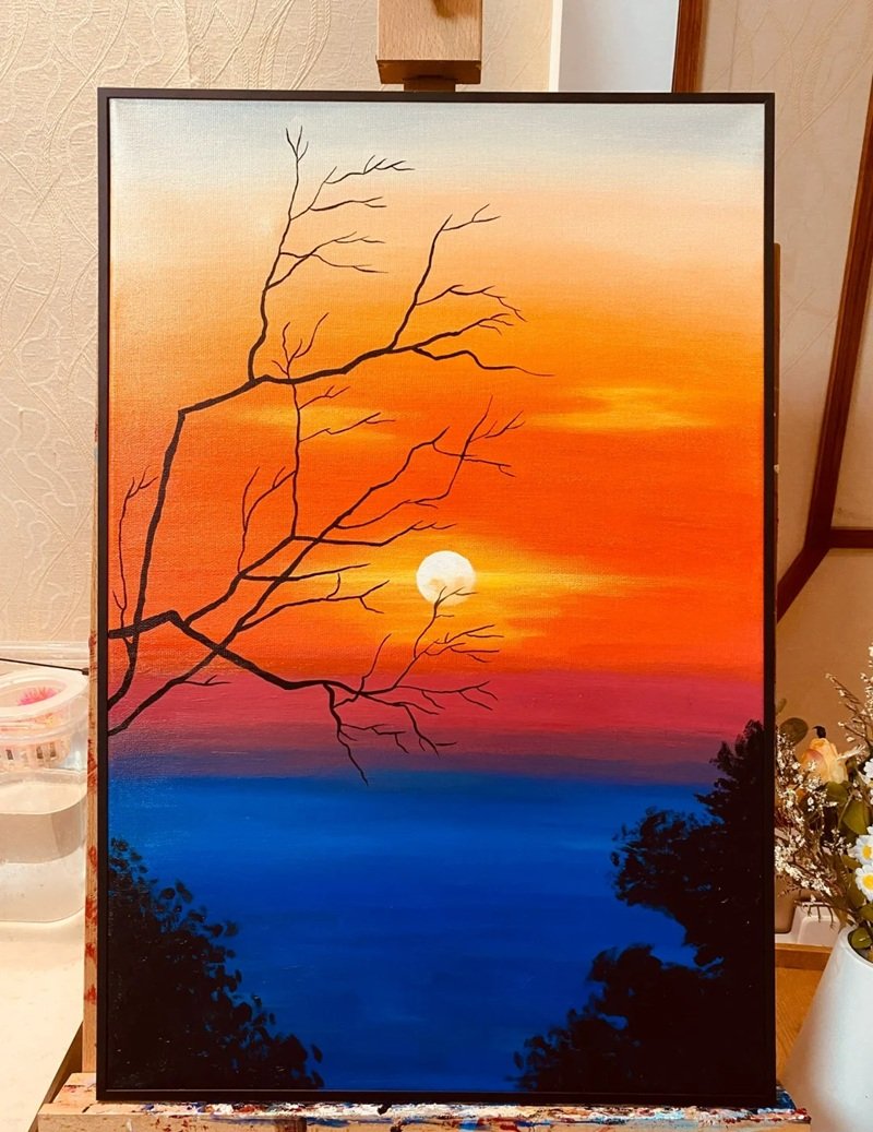 tranh vẽ phong cảnh 6