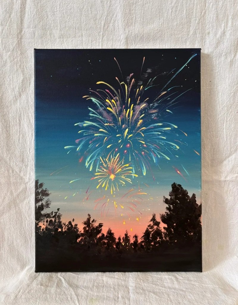 tranh vẽ phong cảnh 8