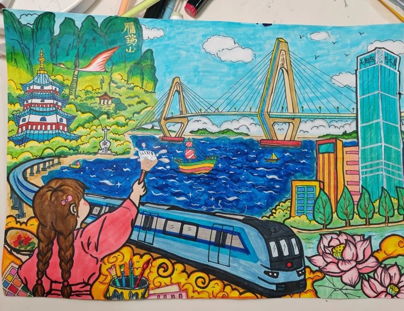 tranh vẽ quê hương 21