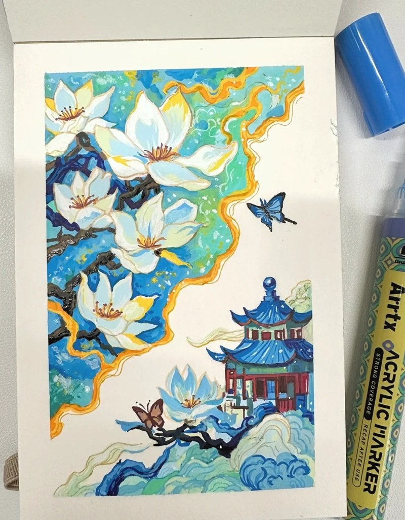 tranh vẽ quê hương 26