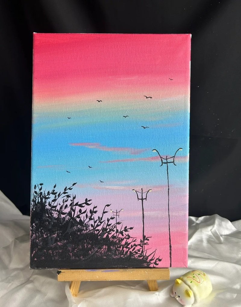 tranh vẽ quê hương 28