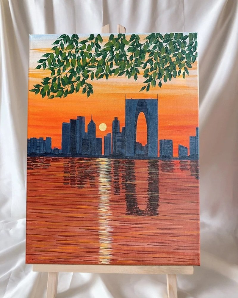 tranh vẽ quê hương 4