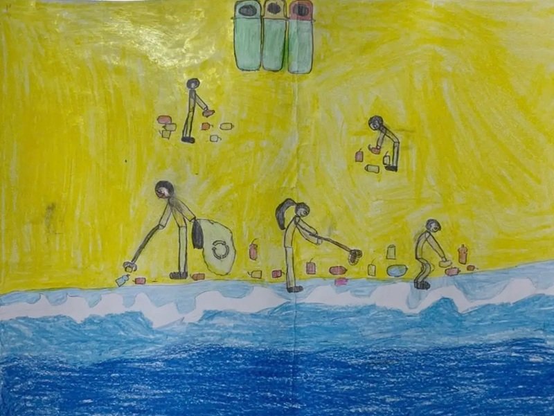 tranh vẽ tiết kiệm nước 12